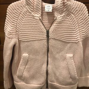 GAP zip up hoodie cardigan